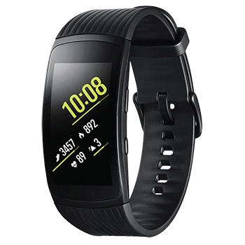 مچ بند هوشمند سامسونگ مدل Gear Fit 2 Pro Black سایز کوچک
